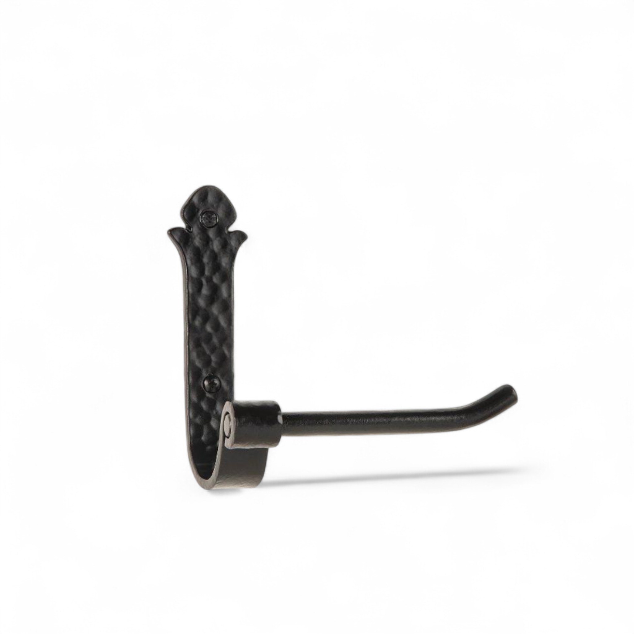 Black toilet paper holder