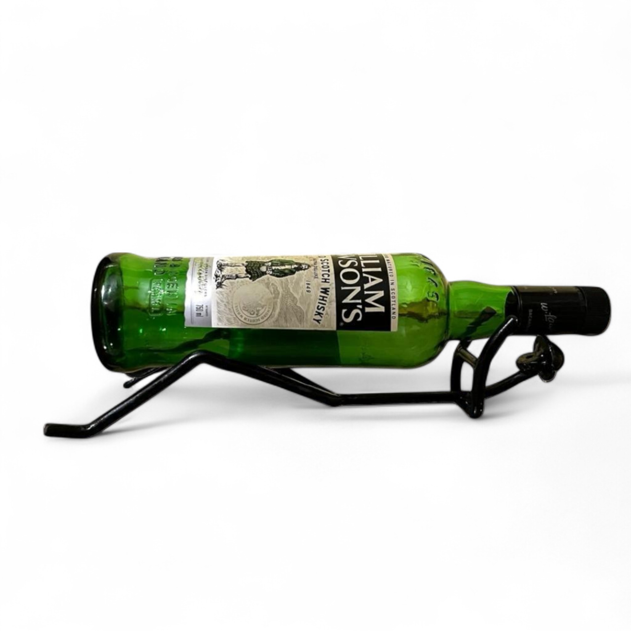 Handmade Wrought Iron Bottle Holder