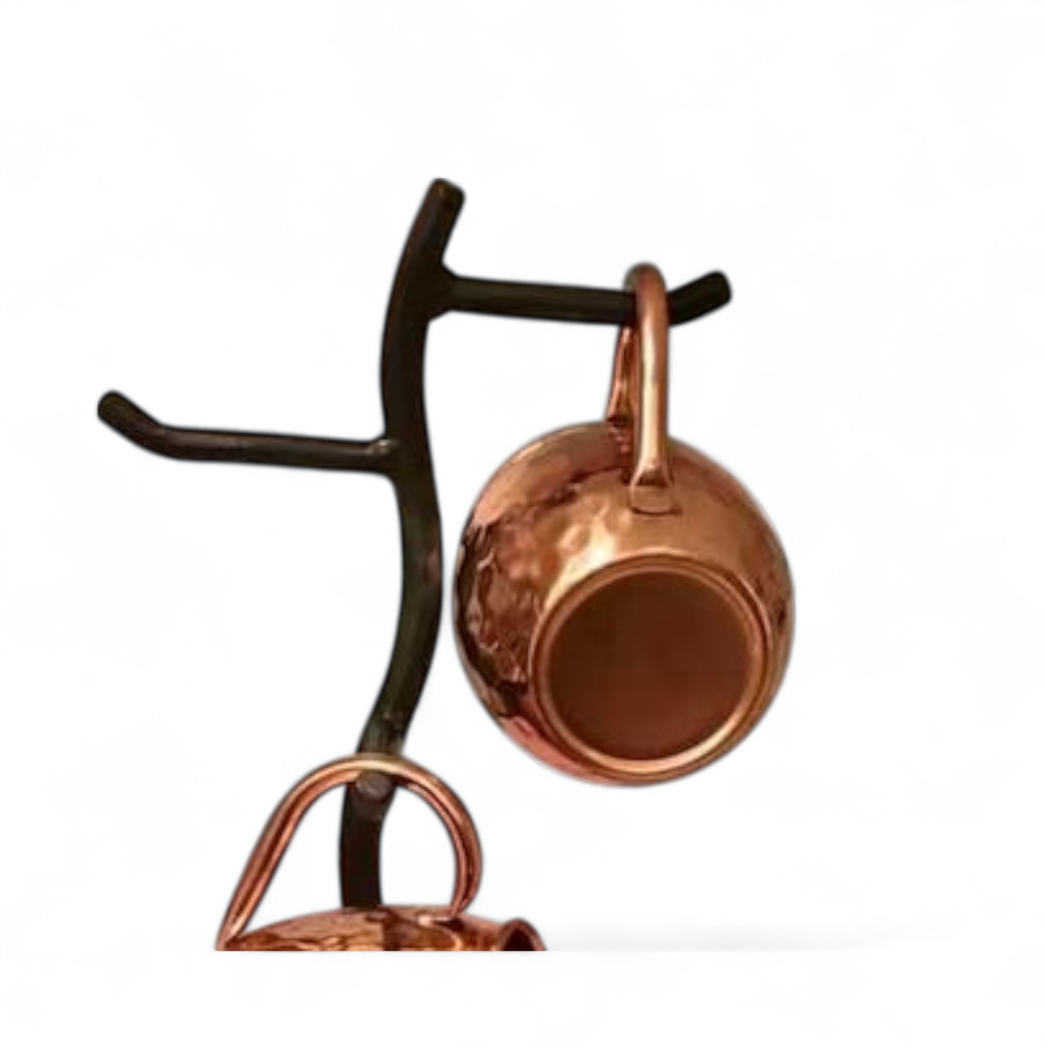 Hand Forged Iron Mug Tree